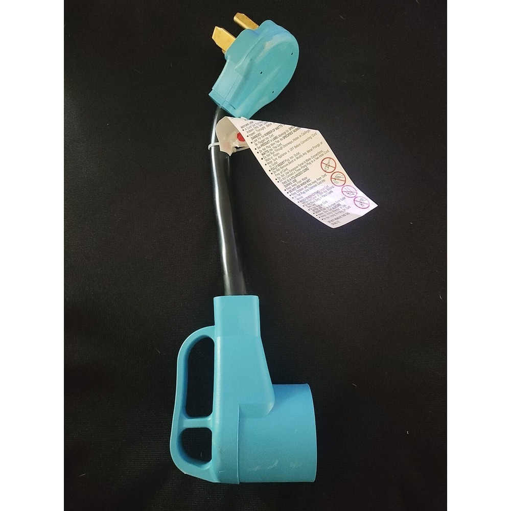 Power adaptor n10-30 p male to n14-30 female 1ft